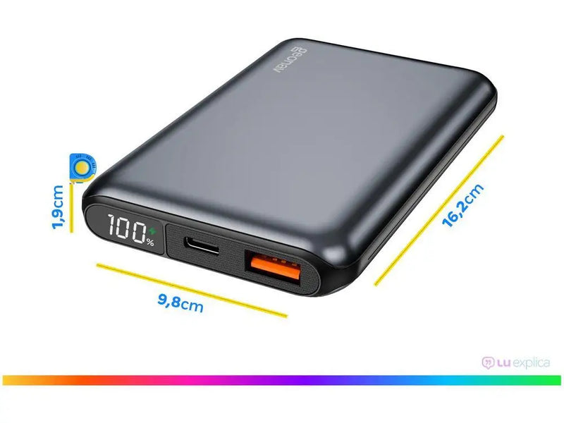 Carregador portátil/Power Bank Geonav 10.000mAh